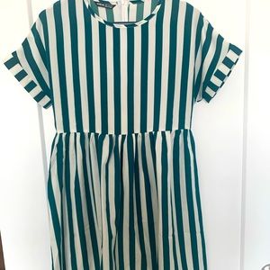 Striped flowy dress